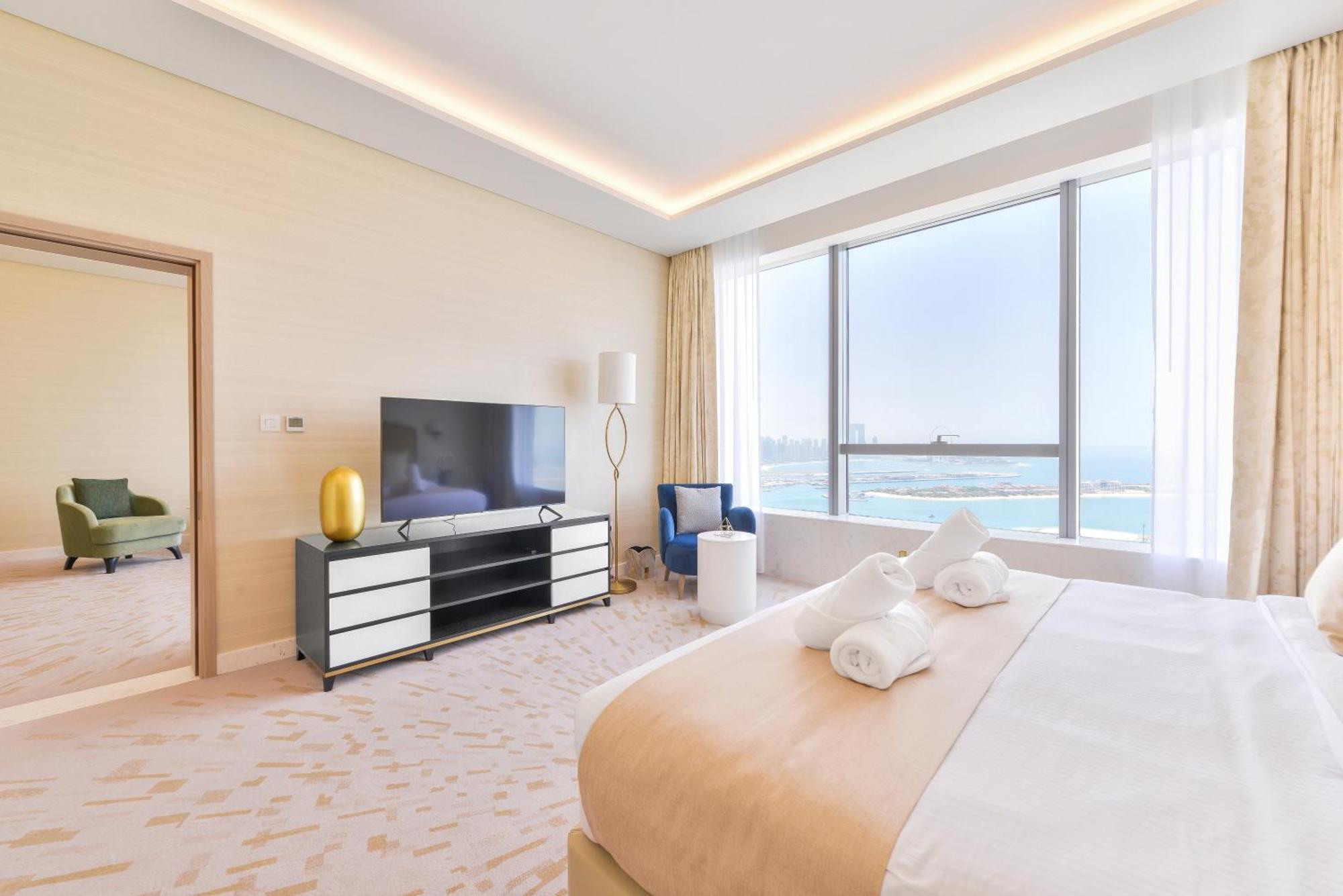 Ultra Luxury Palm Tower With Shared Hotel Facilities ドバイ エクステリア 写真