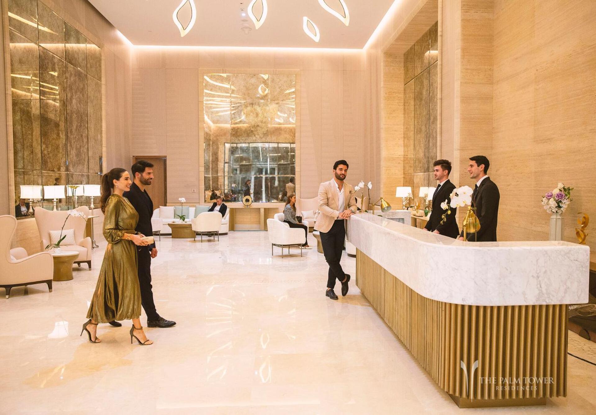 Ultra Luxury Palm Tower With Shared Hotel Facilities ドバイ エクステリア 写真